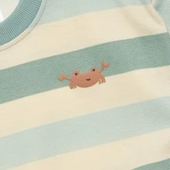 gestreiftes Sweatshirt Krabbe