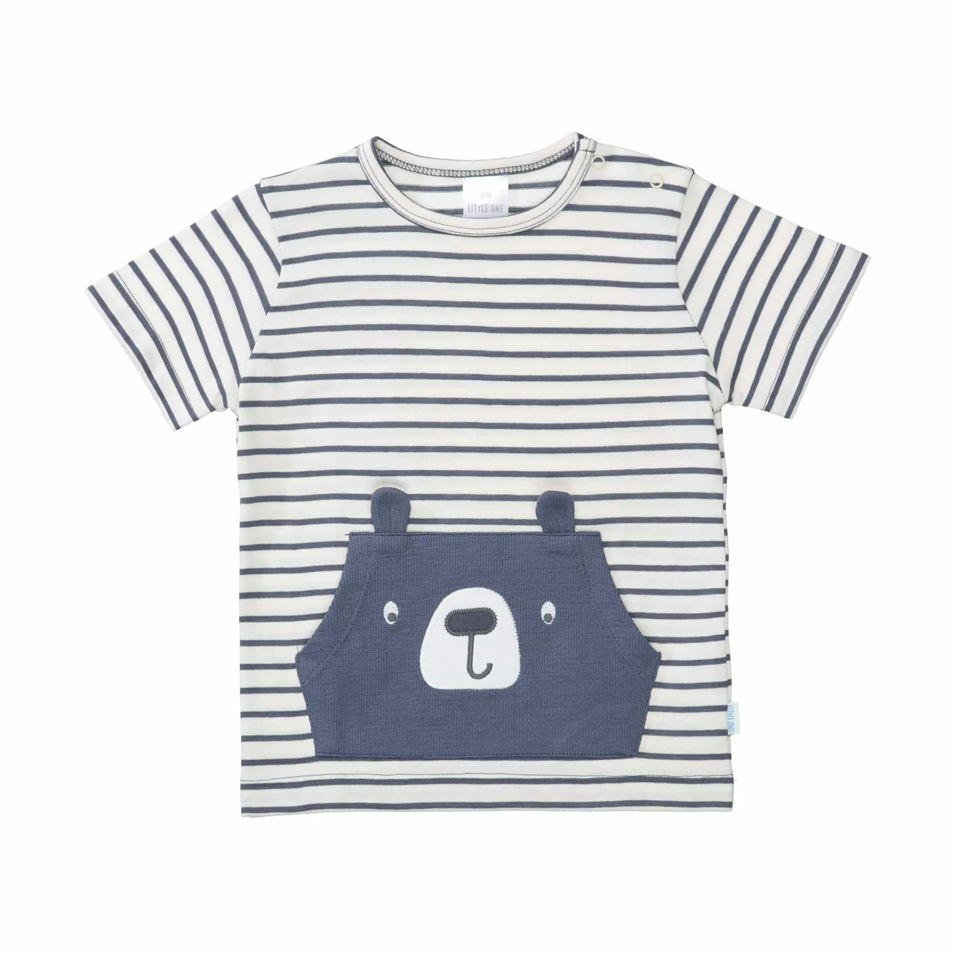 gestreiftes T-Shirt Bär