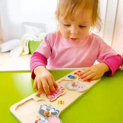 Greifpuzzle - Bauernhof Tierkinder