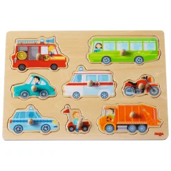 Greifpuzzle Fahrzeug-Welt