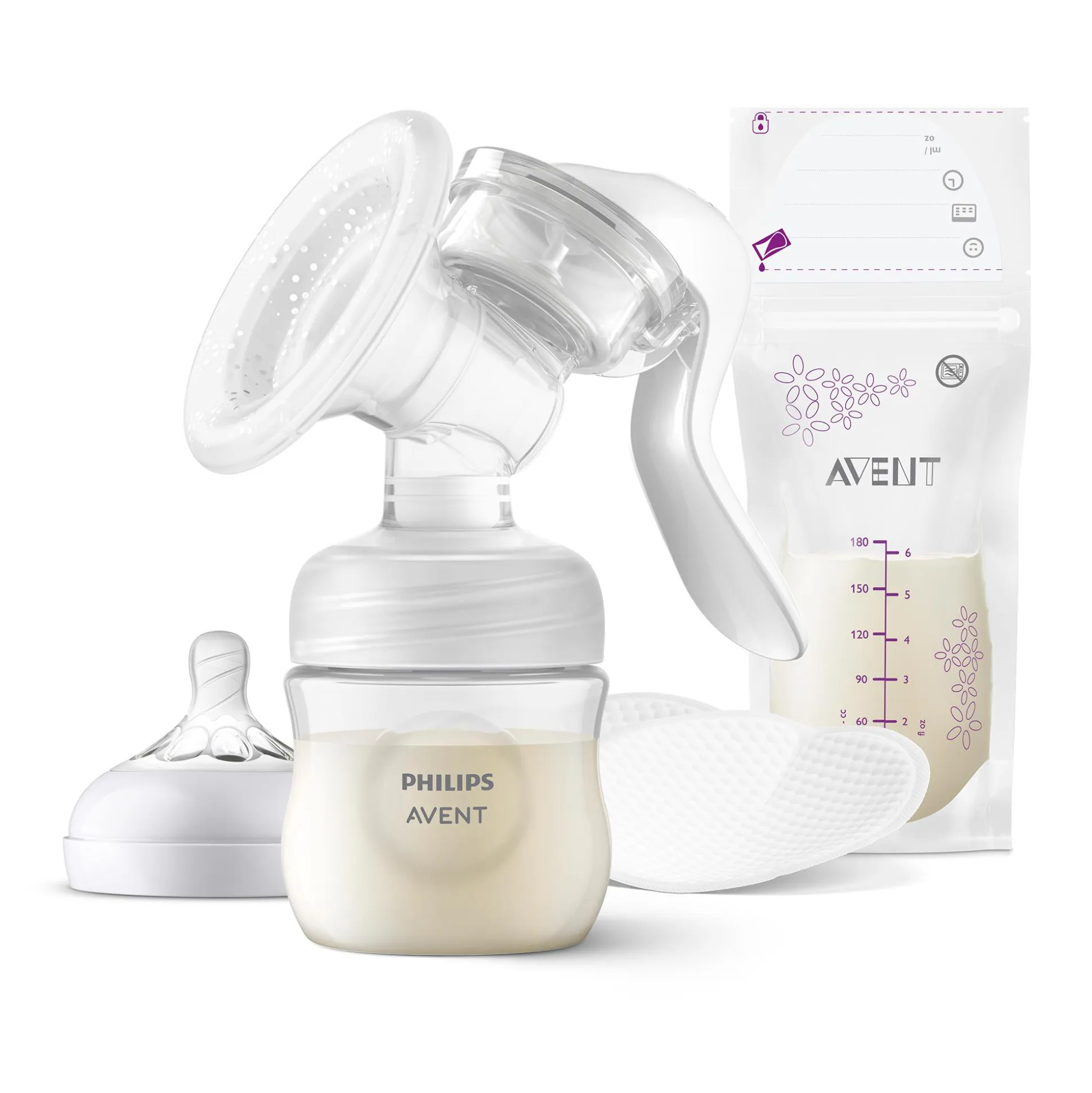 Handmilchpumpen Set SCF430/20