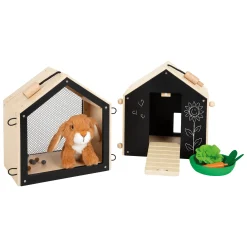 Hasenstall mit Auslauf