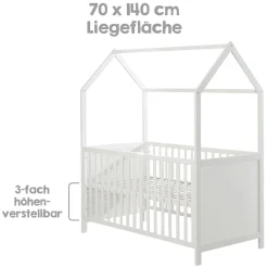 Hausbett 70 x 140 cm