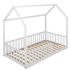 Hausbett Tipi Weiß 70 x 140 cm