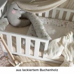 Hausbett Tipi Weiß 70 x 140 cm