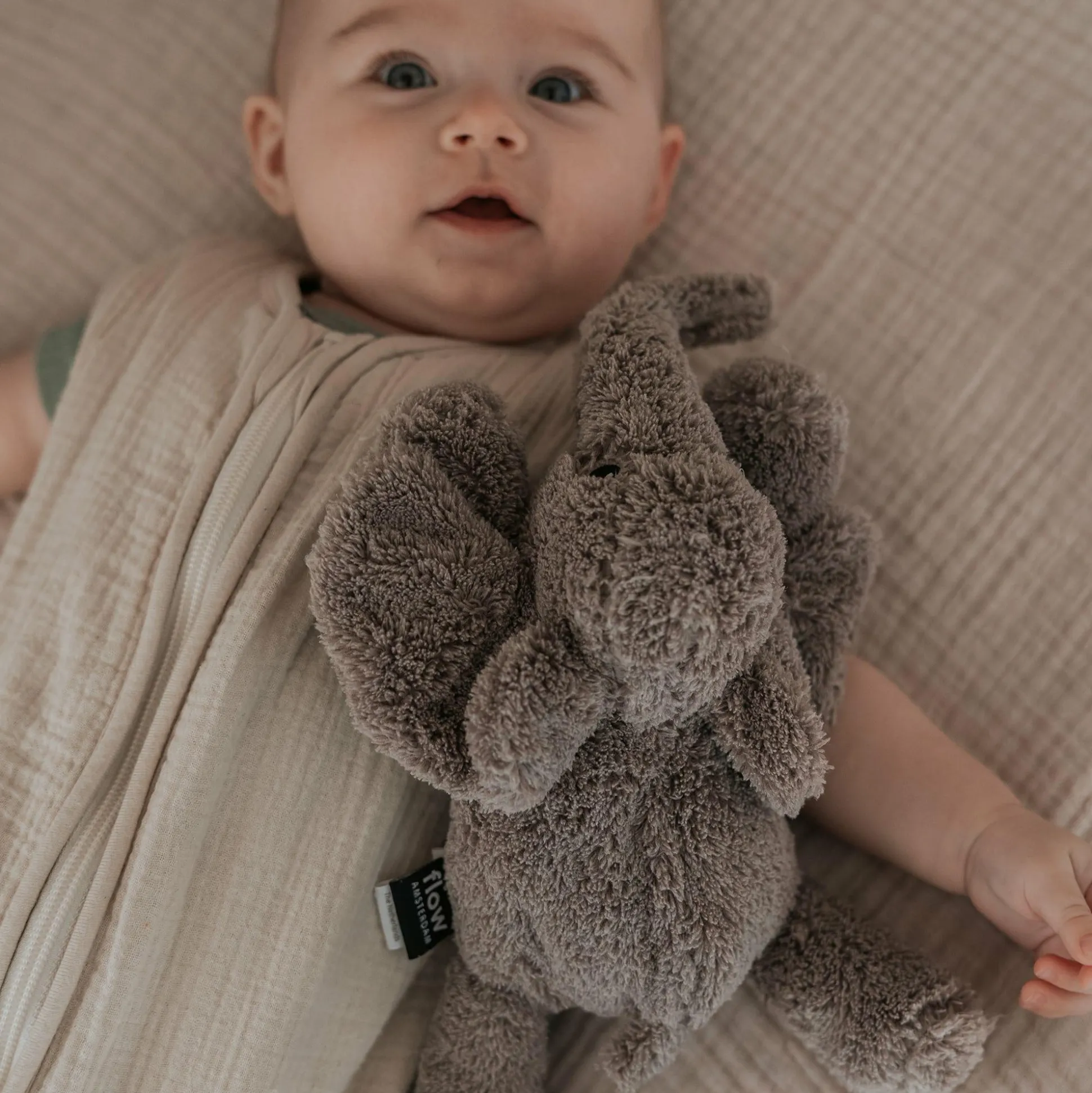 Herzschlag-Kuscheltier George