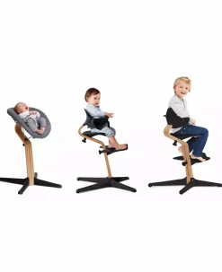 Highchair Kunststoffelemente Black