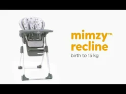 Hochstuhl Mimzy Recline Walnut Wood