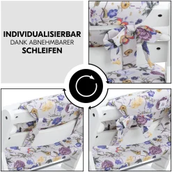 Hochstuhl-Sitzkissen Alpha+ Floral