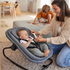 Hochstuhl-Wippe Dark Grey