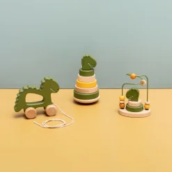 Holz Stapelturm Mr. Dino