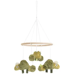 Holz-Mobile Chamäleon