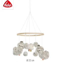 Holz-Mobile Faultier