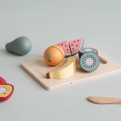 Holz-Obst zum Schneiden