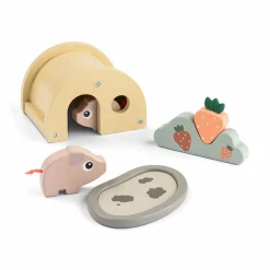 Holzspiel-Set Tiny Farm Pigee