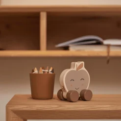 Holzspielzeug Auto Apfel