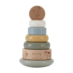 Holz-Stapelturm Little Farm