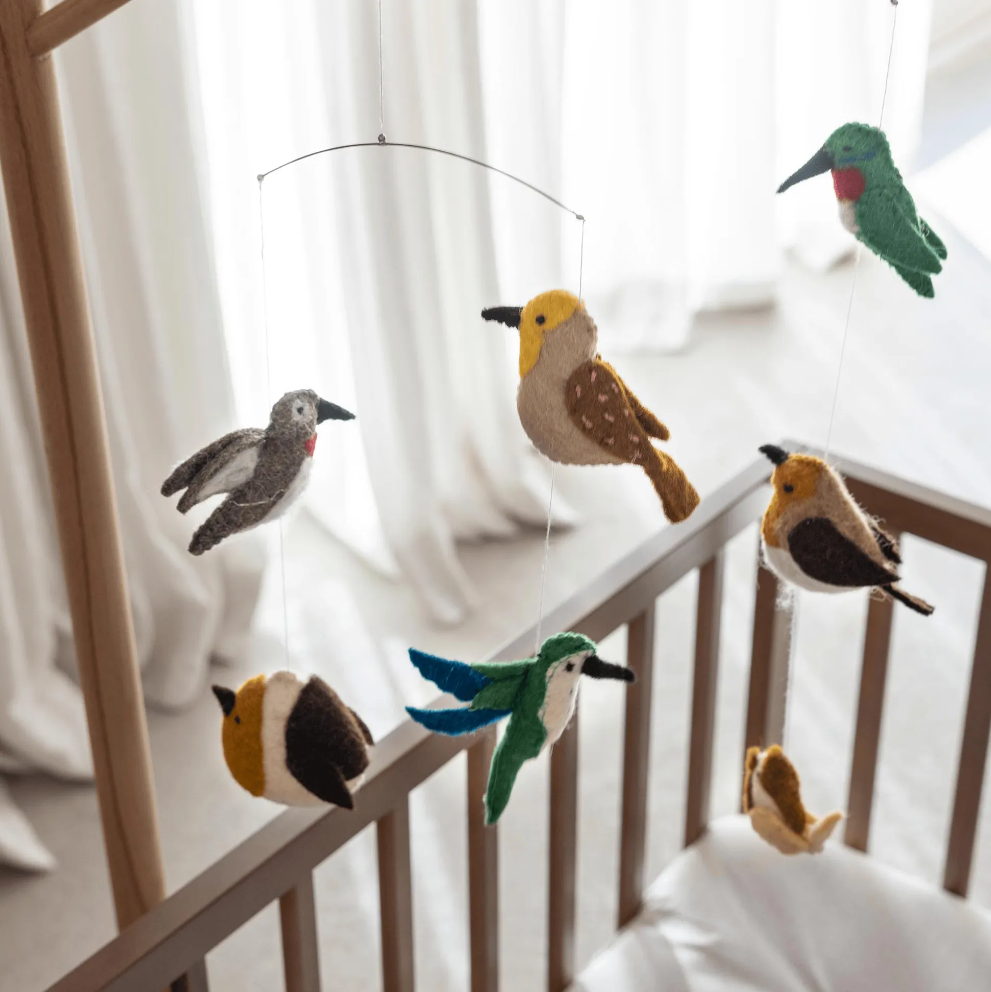 Holzständer für Mobile