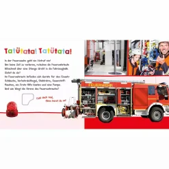 Hör mal rein, wer kann das sein? Bei der Feuerwehr