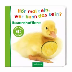 Hör mal rein, wer kann das sein? Bauernhoftiere
