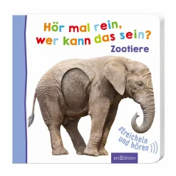 Hör mal rein, wer kann das sein? Zootiere