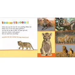 Hör mal rein, wer kann das sein? Zootiere