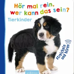 Hör mal rein, wer kann das sein? Tierkinder
