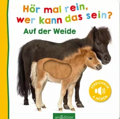Hör mal rein, wer kann das sein? Auf der Weide