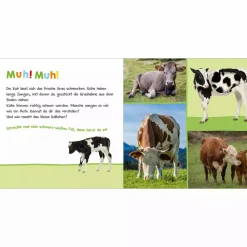 Hör mal rein, wer kann das sein? Auf der Weide