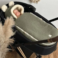 HUKKY Babyschalen Fußsack Mineral Green