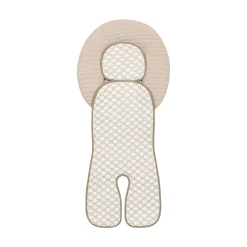 iceberg-Auflage für den Autositz Sand