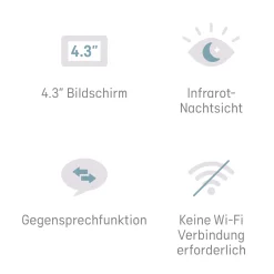 3-in-1 Baby-Überwachung AC25