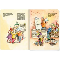 In der Weihnachtsbäckerei – Buch mit Adventskalender