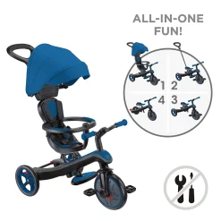 4in1 Explorer Trike Blau