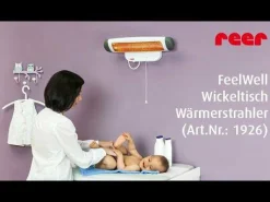 2in1 FeelWell Wickeltisch-Wärmestrahler