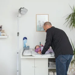 2in1 HeatCare+ Flex Wickeltisch-Wärmestrahler