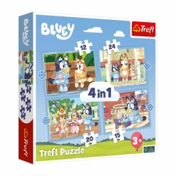 4in1 Puzzle Bluey