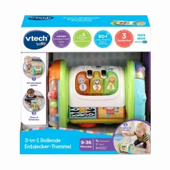 3-in-1 Rollende Entdecker-Trommel