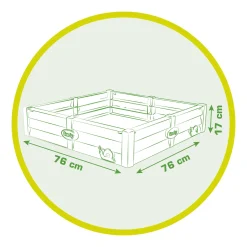 2-in-1 Square Garden