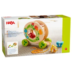 2-in-1 Ziehfigur und Sortierbox Blumenwiese