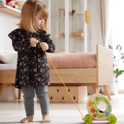 2-in-1 Ziehfigur und Sortierbox Blumenwiese