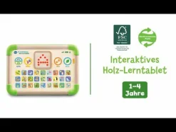 Interaktives Holz-Lerntablet