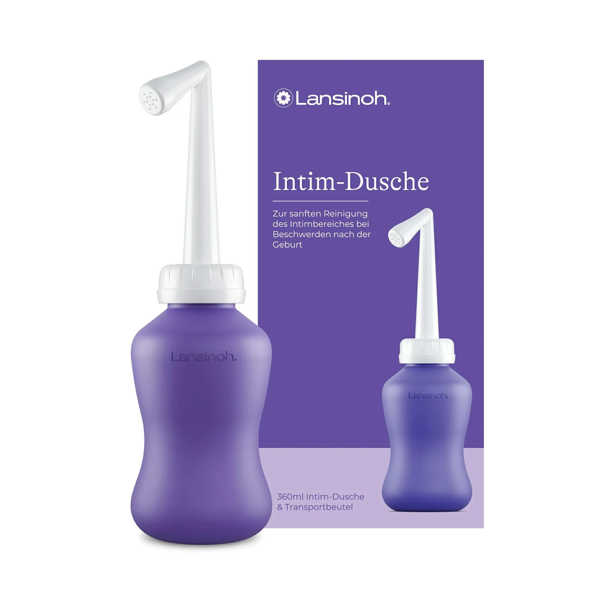Intim-Dusche mit Transportbeutel