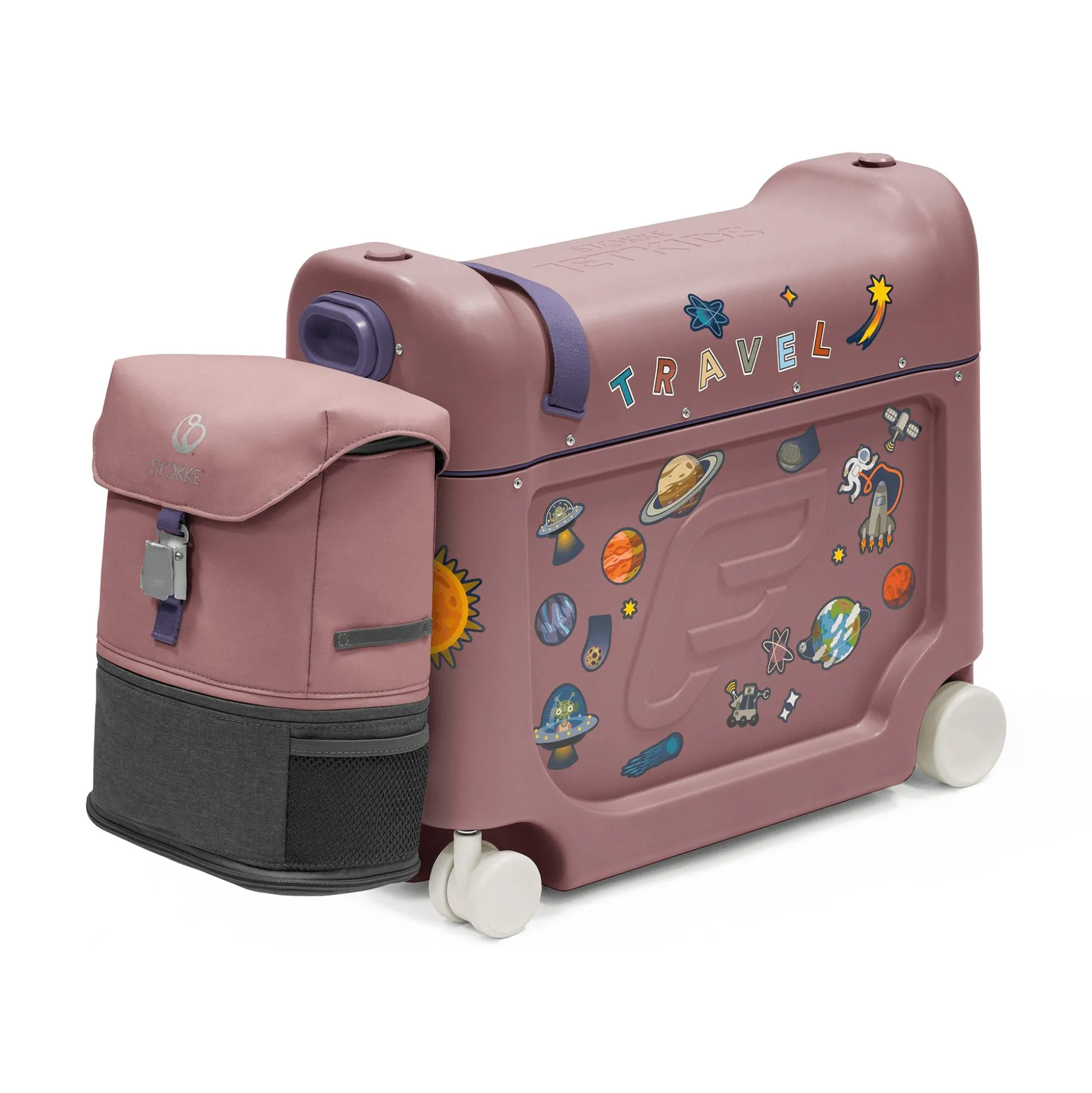 Jetkids™ Bundle BedBox™ & Crew Back Pack Hazy Lilac