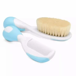 Kamm + Haarbürste mit Naturborsten