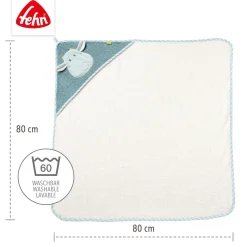 Kapuzenbadetuch Drache