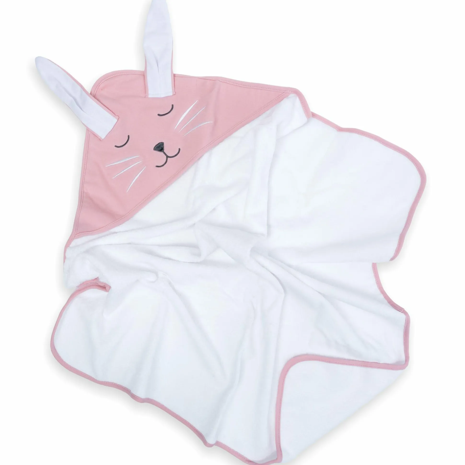 Kapuzenbadetuch Hase