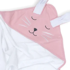 Kapuzenbadetuch Hase