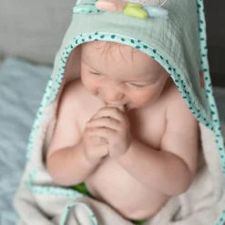 Kapuzenbadetuch Oktopus