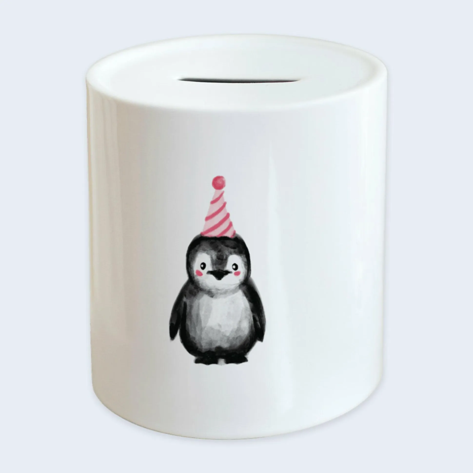 Keramik-Spardose Pinguin
